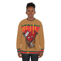 LOVE hurts ❤️‍🩹🤎 Brown Designer Unisex Sweatshirt