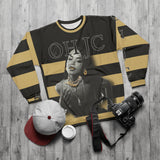 Aaliyah 🎙️💃🏽 BLK/Gold  Unisex Sweatshirt