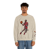 Jordan Dunk Contest Drawing🐐🏀Unisex Heavy Blend™ Crewneck Sweatshirt