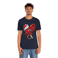 Protect your HEART ❤️‍🩹🔫Unisex Jersey Short Sleeve Tee