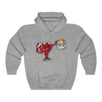 No LOVE 🚫❤️‍🩹 Unisex Heavy Blend™ Hooded Sweatshirt