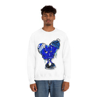 Cold HEARTED 🥶💙 Unisex Heavy Blend™ Crewneck Sweatshirt