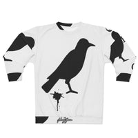BLACK BIRD logo 🖤🐦AOP Unisex Sweatshirt