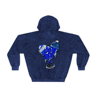 “DIFFERENT” Cold HEARTED 🥶💙Unisex Mineral Wash Hoodie