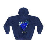 “DIFFERENT” Cold HEARTED 🥶💙Unisex Mineral Wash Hoodie