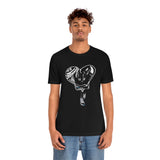 BLACK heart 🖤 Unisex Jersey Short Sleeve Tee
