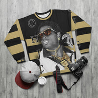 DEION 🏈💰 BLK/Gold 🐝 Unisex Sweatshirt