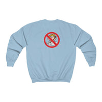 No LOVE 🚫❤️‍🩹 Unisex Heavy Blend™ Crewneck Sweatshirt
