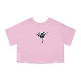 BLACK heart 🖤 Champion Women's Heritage Cropped T-Shirt