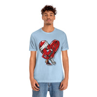 Protect your HEART ❤️‍🩹🔫Unisex Jersey Short Sleeve Tee