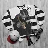 NIPSEY 🏁 Black/white Unisex Sweatshirt