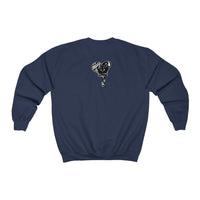 Black Heart 🖤 Unisex Heavy Blend™ Crewneck Sweatshirt