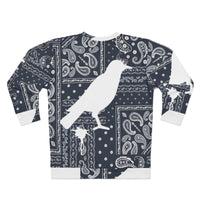 BLUE bandana print 🧵Unisex Sweatshirt