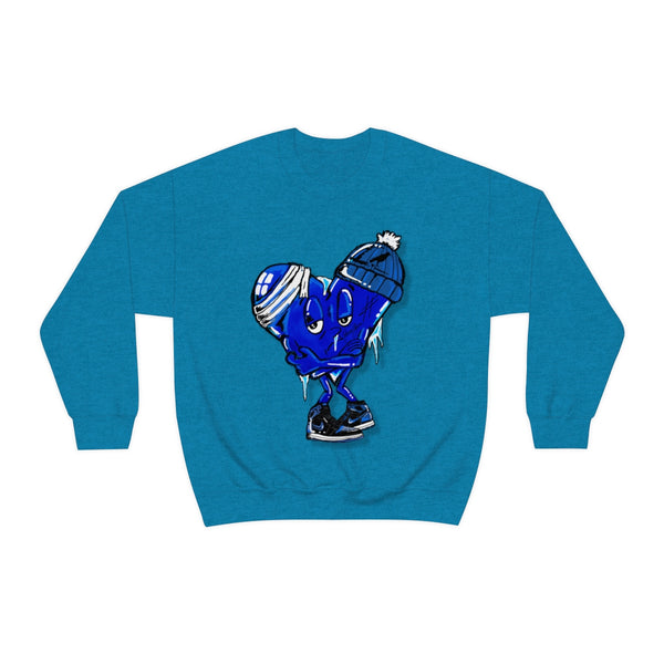 Cold HEARTED 🥶💙 Unisex Heavy Blend™ Crewneck Sweatshirt