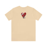 Protect your HEART ❤️‍🩹🔫Unisex Jersey Short Sleeve Tee