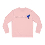 Cold HEARTED 🥶💙 small logo Premium Unisex Changer Sweatshirt
