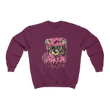 Killa Cam Bear 🦩Unisex Heavy Blend™ Crewneck Sweatshirt