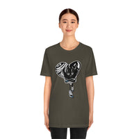 BLACK heart 🖤 Unisex Jersey Short Sleeve Tee