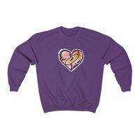 Broken heart 💔  Unisex Heavy Blend™ Crewneck Sweatshirt