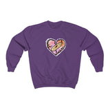 Broken heart 💔  Unisex Heavy Blend™ Crewneck Sweatshirt