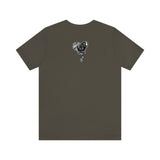 BLACK heart 🖤 Unisex Jersey Short Sleeve Tee