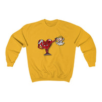 No LOVE 🚫❤️‍🩹 Unisex Heavy Blend™ Crewneck Sweatshirt
