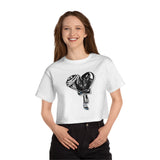 BLACK heart 🖤 Champion Women's Heritage Cropped T-Shirt