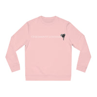 BLACK heart 🖤 small logo Premium Unisex Changer Sweatshirt