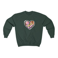 Broken heart 💔  Unisex Heavy Blend™ Crewneck Sweatshirt
