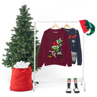 The Grinch 🎁Unisex Heavy Blend™ Christmas Crewneck Sweatshirt