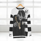NIPSEY 🏁 Black/white Unisex Sweatshirt