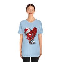 Protect your HEART ❤️‍🩹🔫Unisex Jersey Short Sleeve Tee
