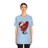 Protect your HEART ❤️‍🩹🔫Unisex Jersey Short Sleeve Tee