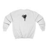 Black Heart 🖤 Unisex Heavy Blend™ Crewneck Sweatshirt