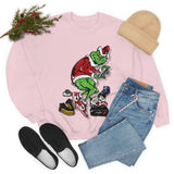 The Grinch 🎁Unisex Heavy Blend™ Christmas Crewneck Sweatshirt