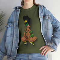 GOOD knees 🧎🏾‍♀️🇨🇬 Unisex Heavy Cotton Tee