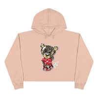 StayFly Bear 🧸Crop Hoodie