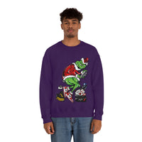The Grinch 🎁Unisex Heavy Blend™ Christmas Crewneck Sweatshirt
