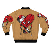 LOVE hurts ❤️‍🩹 light brown Bomber Jacket