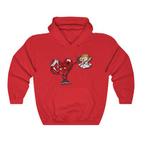 No LOVE 🚫❤️‍🩹 Unisex Heavy Blend™ Hooded Sweatshirt