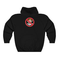 No LOVE 🚫❤️‍🩹 Unisex Heavy Blend™ Hooded Sweatshirt