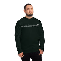 BLACK heart 🖤 small logo Premium Unisex Changer Sweatshirt
