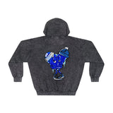 “DIFFERENT” Cold HEARTED 🥶💙Unisex Mineral Wash Hoodie