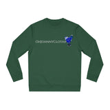 Cold HEARTED 🥶💙 small logo Premium Unisex Changer Sweatshirt