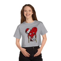 LOVE hurts ❤️‍🩹Champion Women's Heritage Cropped T-Shirt