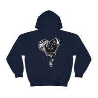 “DIFFERENT” BLACK heart 🖤 Unisex Heavy Blend Hoodie