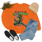 Michelangelo 🍕🐢 Ninja Turtles Unisex Heavy Blend™ Crewneck Sweatshirt