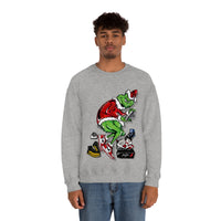 The Grinch 🎁Unisex Heavy Blend™ Christmas Crewneck Sweatshirt