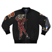 Art Compilation 🖼 black Bomber Jacket
