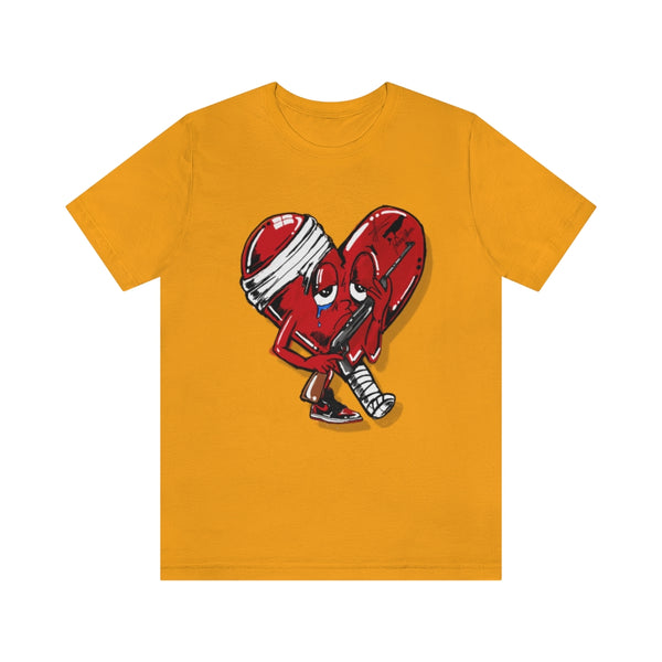 Protect your HEART ❤️‍🩹🔫Unisex Jersey Short Sleeve Tee